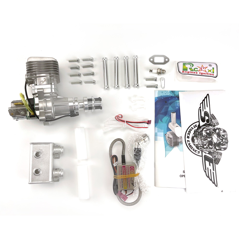 Motorcycle Cylinder - محرك RCGF Stinger 35CC RE، أنبوب