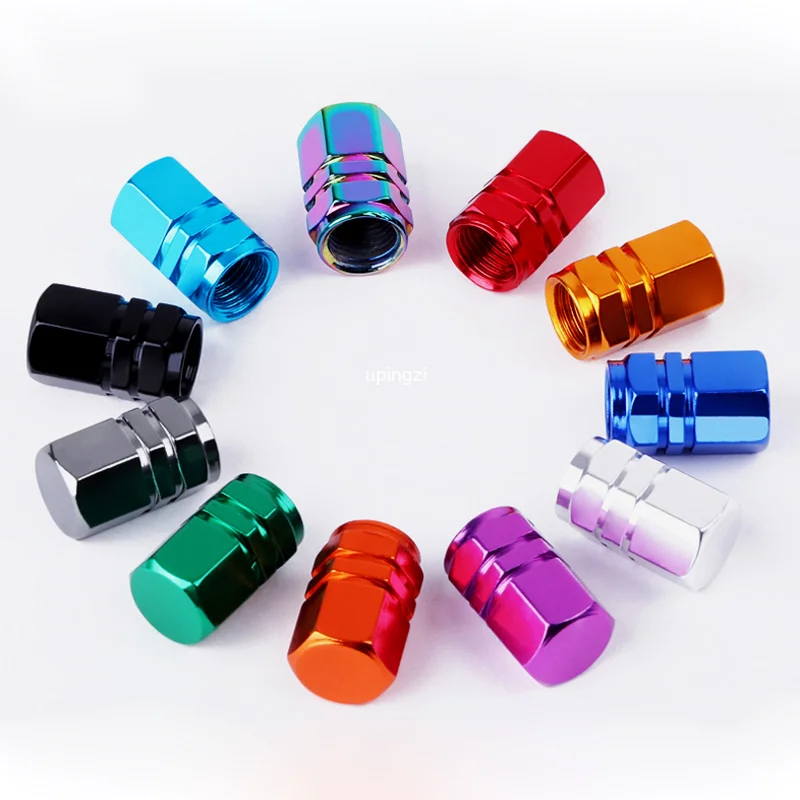 Motorcycle Valve Cover - 4 قطع أغطية صمامات إطارات من