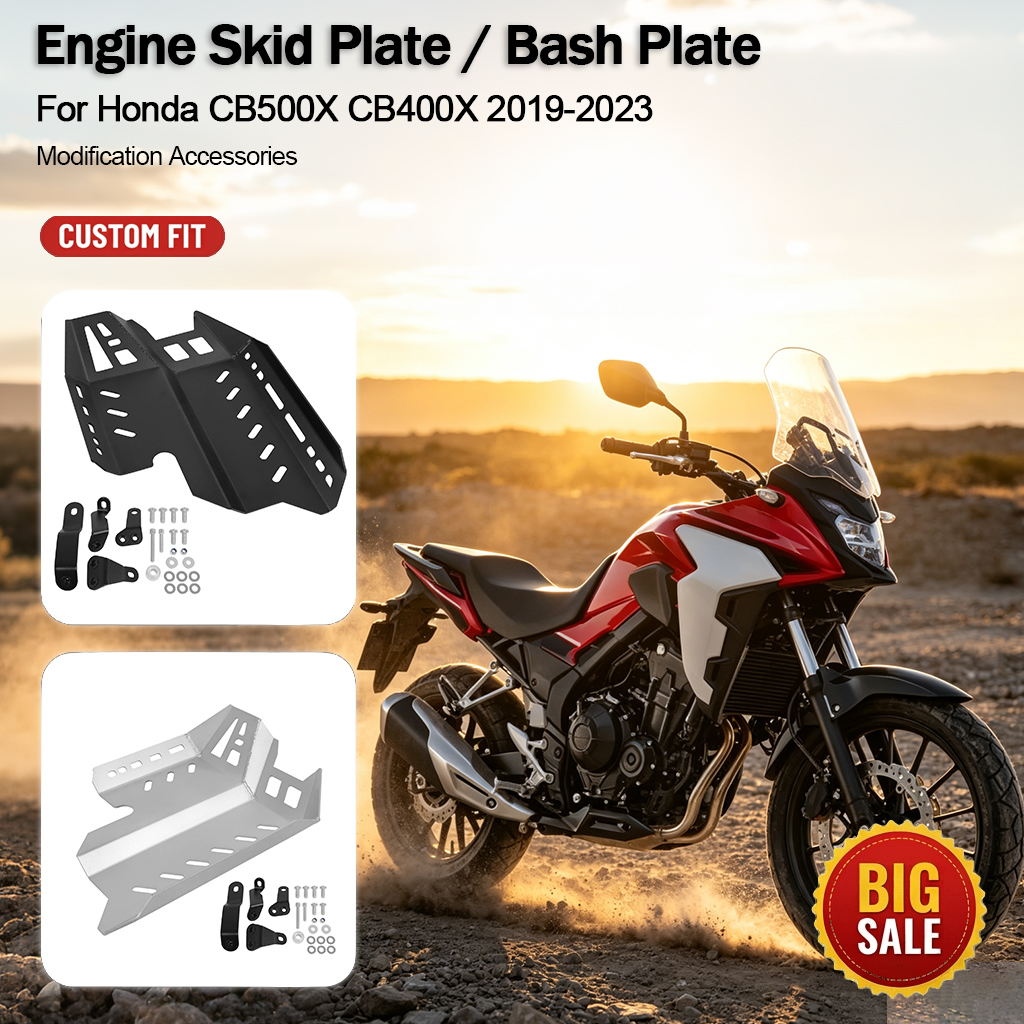 Engine Parts Motorcycle - لوح حماية المحرك المعدل للدراجات النارية،
