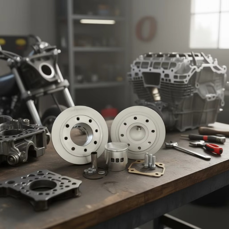 طقم أسطوانة ألومنيوم جديد من ب - مراجعة Motorcycle Cylinder وسعره