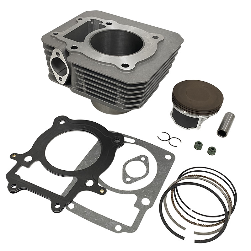 طقم أسطوانة ومكبس كامل بقطر 77 - مراجعة Engine Parts Motorcycle وسعره