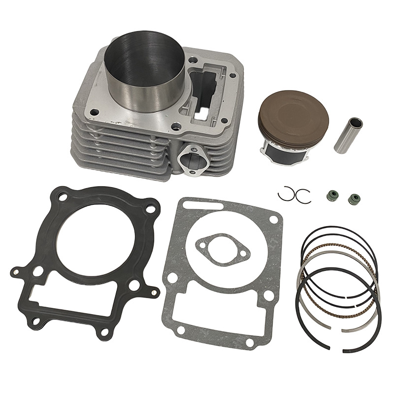 طقم أسطوانة ومكبس كامل بقطر 77 - مراجعة Engine Parts Motorcycle وسعره