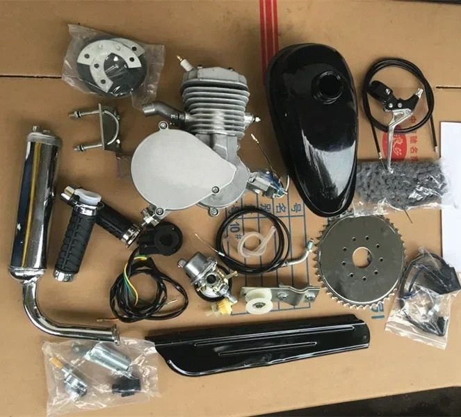 محرك دراجة نارية ثنائي الأشواط - مراجعة Motorcycle Engine Kit وسعره