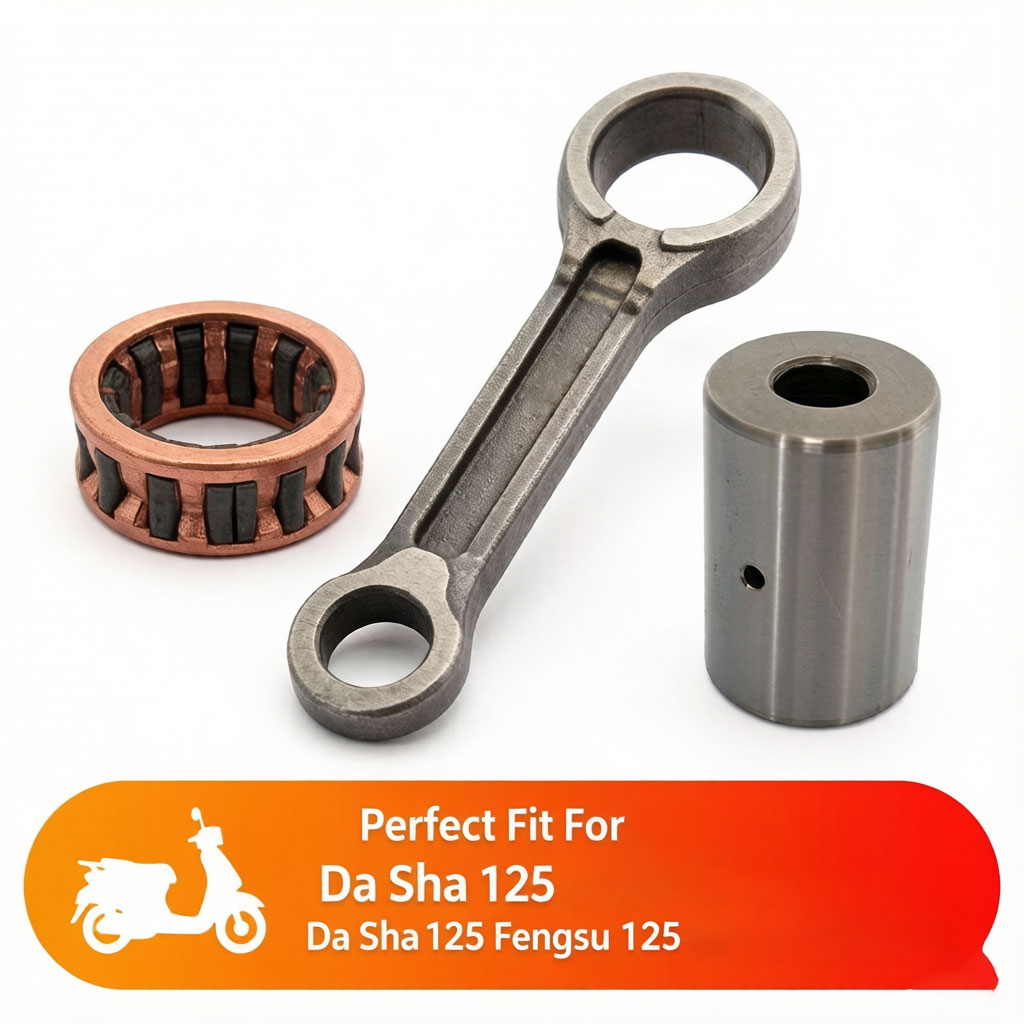 طقم عمود الكرنك وذراع التوصيل  - مراجعة Motorcycle Crankshaft وسعره